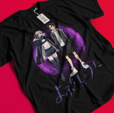 Camiseta de Llamada de la Noche Nazuna Nanakusa Camiseta Akira Asai Camiseta Seri Niko BB701