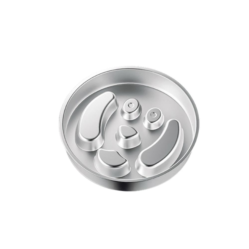 

Paw Print Pet Slow Feeder Large Capacity Dog Bowl Creative Dog Slow Food Bowl for Cats/Dogs Style C