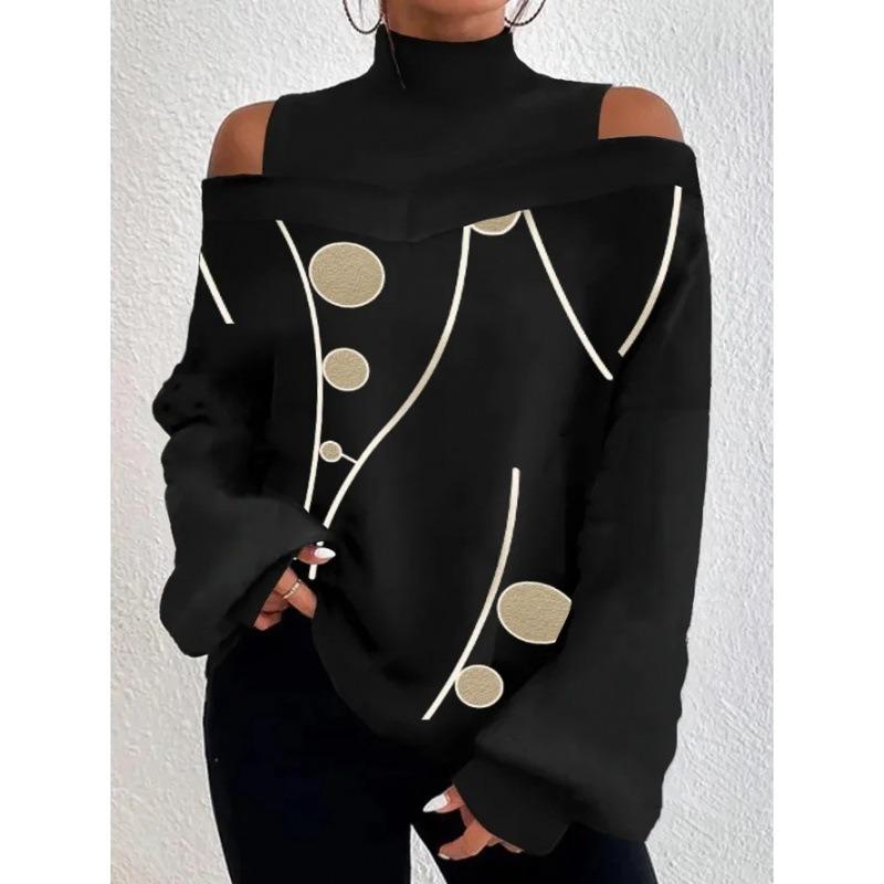 BITCED Women's Fashion Casual Long Sleeve Blouses & Shirts