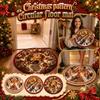 Christmas Velvet Floor for Holiday Home Decor, 40 40 Cm