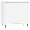 VidaXL Armoire de salle de bain blanc 58x33x60 cm bois d'ingénierie 831572