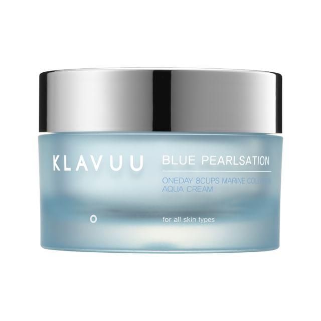 Klavuu Blue Pearlsation One Day 8 Cups Marine Collagen Aqua Cream 50 мл 50ml