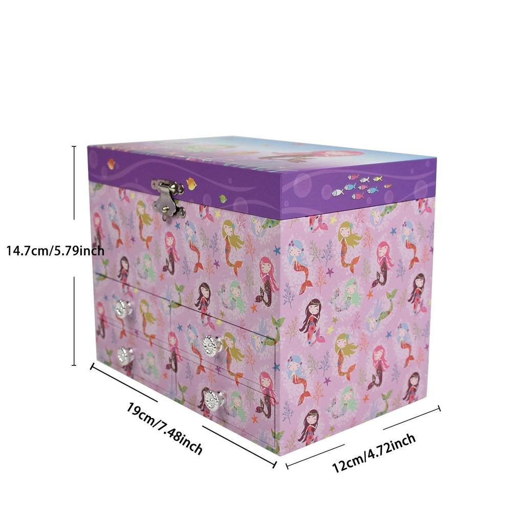 Jewelry Music Box for Girls - Christmas Gift Toy for 12-Year-Olds, Item 190250JK