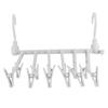 Portable Folding Hanger Clothes Drying Rack Organizer for Household Clothes Storage
