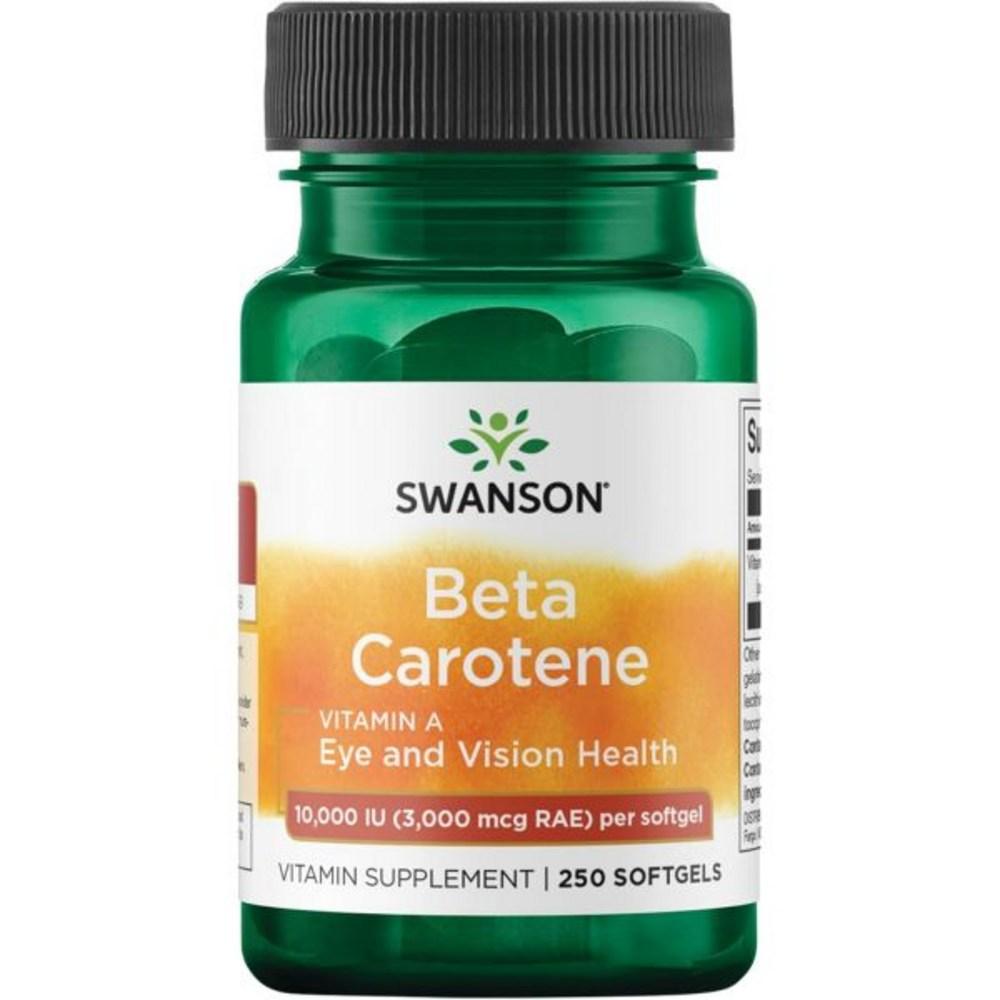 Swanson Vitamin Softgels High Potency Vitamin Supplement Beta-Carotene A 3000