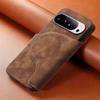 For Google Pixel 10 Pro 6 7 8 9 Pro XL 6A 7A 8A 9A Magsafe Case 2 In 1 Detachable Magnetic Card Holder Wallet Flip Leather Cover