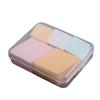 10pcs Powder Puff Boxes Transparent Makeup Sponge Holder Compact Design Storage Box For Easy Storage And Organization