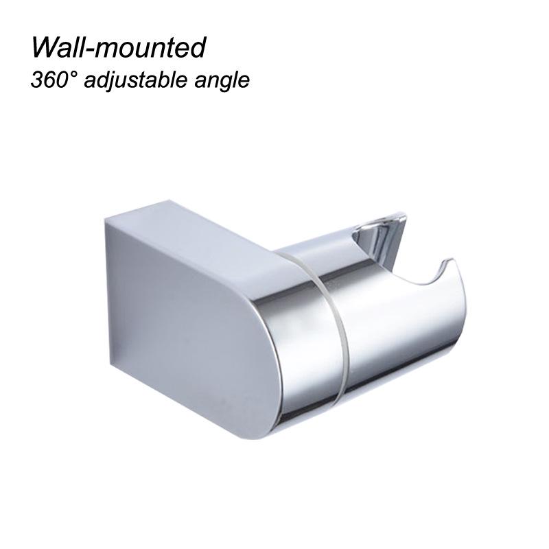 Adjustable Wall-Mount Handheld Shower Head Holder