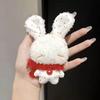 Bag Charm Bunny Plush Keychain Hanging Pendant Mini Rabbit Pendant Rabbit Stuffed Toy  Women Girls