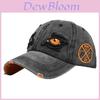 Black Eagle Eye Embroidered Baseball Cap Vintage Duck Tongue Hat Sun Hat