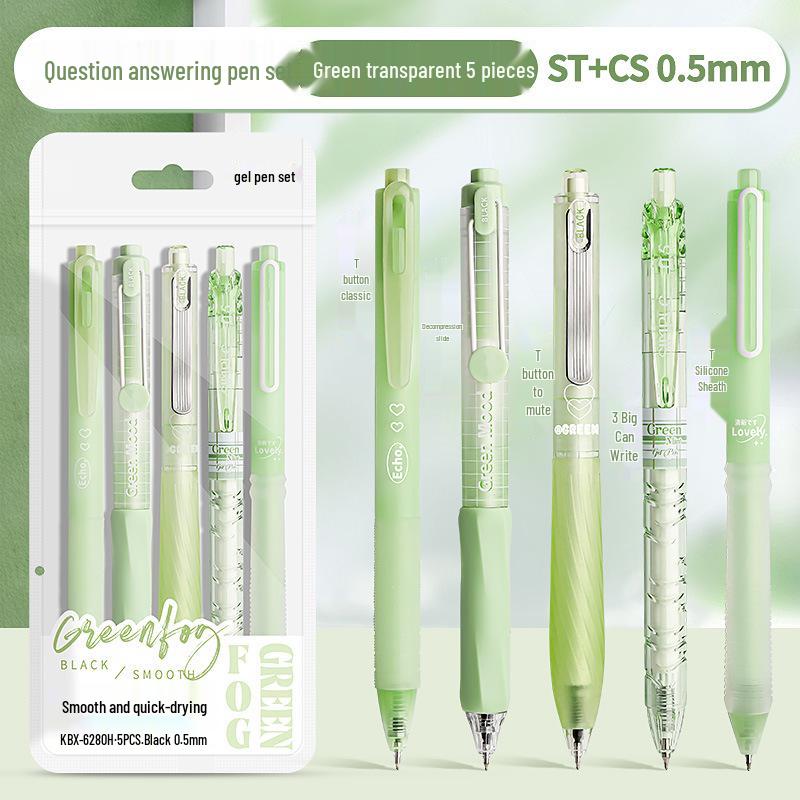 

Прозрачная ручка для практики большой вместимости с гладкими чернилами, не протекающими, и заменяемым стержнем, разработанная для студенческих экзаменов. 0.5mm