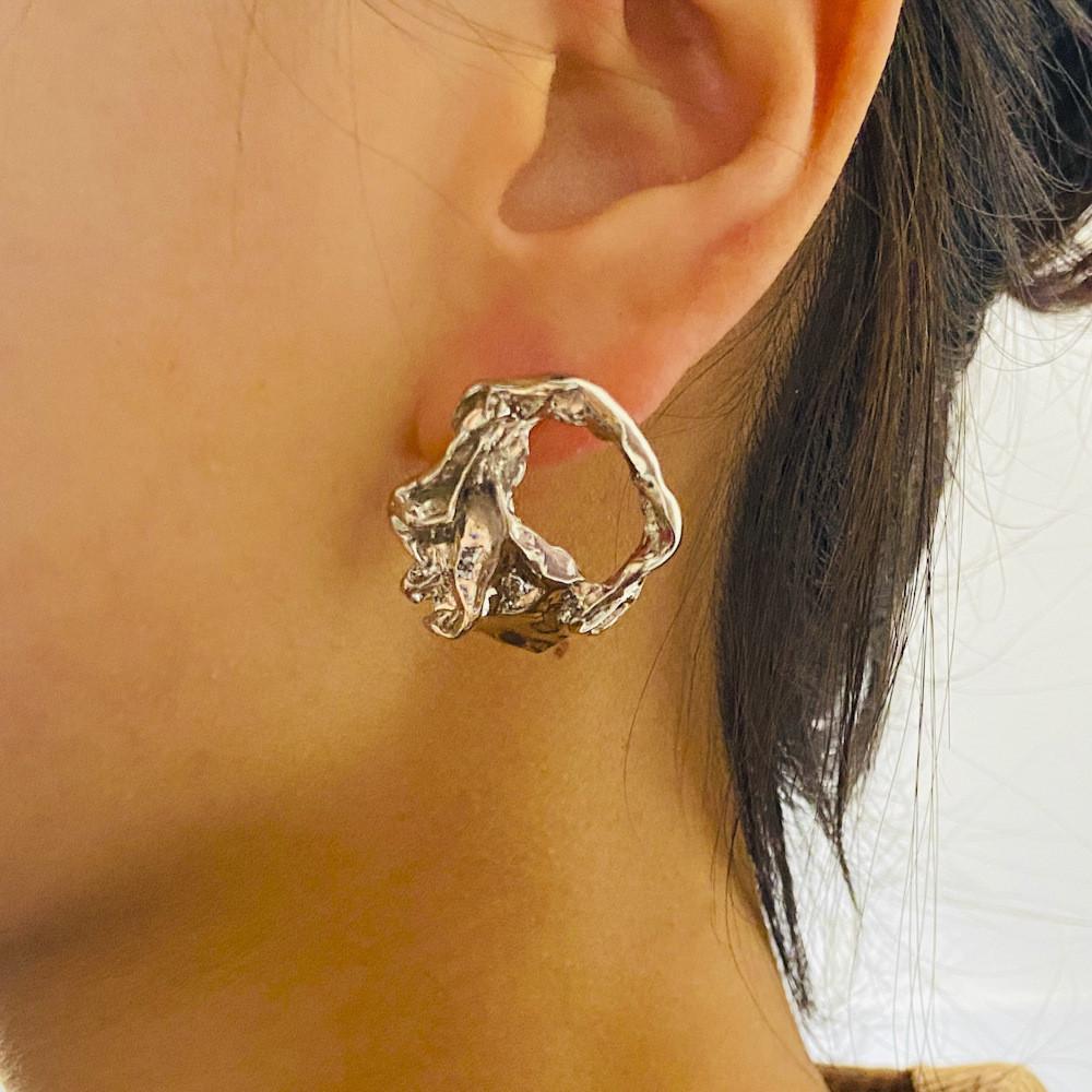 Summer Fashionable 2023 European And American Minimalist Hollow Out Earrings Women For