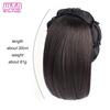 WTB Synthetische Haarband-Pony-Perücke, integrierte Halbperücke für Damen, natürliche unsichtbare Haarband-Perücke