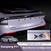 For XPEGN G6 G9 X9 Xiao Peng Blackout Car Emblem Cover Trim Sticker Decorative Accessories For Auto Front Rear Badge Emblem