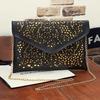 Vintage Hollow Out Envelope Bag Small Women Leather Crossbody bag For girl Shoulder bag Messenger bag