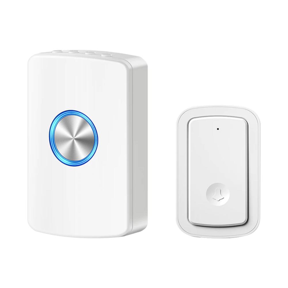 60 Chimes Wireless Doorbell 300M Range Welcome Doorbell Door Chime Kit  Indoor Outdoor Use