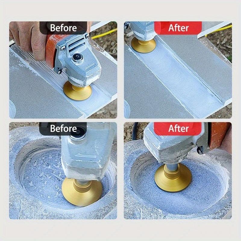 M10 Diamond Brazed Flat Grinding Head Marble Stone Countertop Trimming Rough Polishing Disc Angle Grinder Abrasive Pad