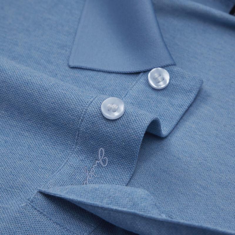 Judger Men's Summer Short Sleeve Business Polo Shirt