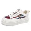 Men's Autumn Breathable Canvas Sneakers - Korean Trend, Thick Sole, Casual Sport Board Shoes