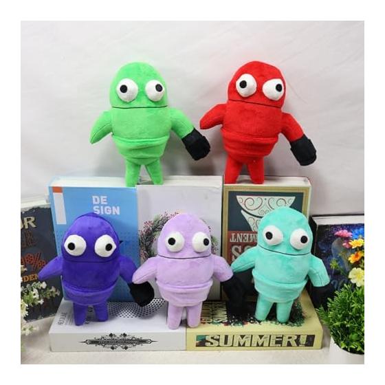 REPO stuffed toy, game monster, character present, gift for Nstar game fans (green)