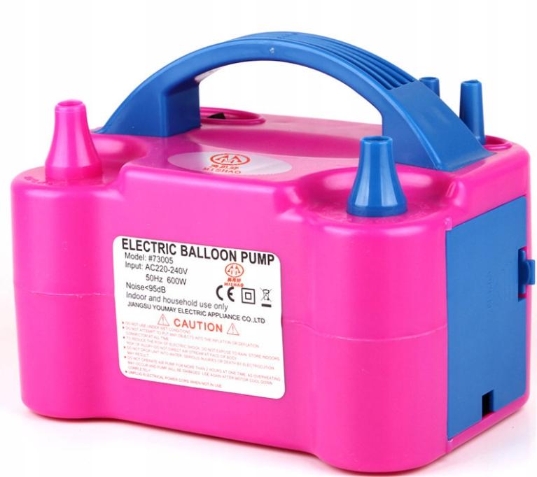 Electric balloon pump, fast for inflating balloons