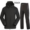 New TAD Tactical Soft Shell Jacket + Pants Camouflage Outdoor Men Army Sport Hunting Camping Waterproof Windbreaker Set