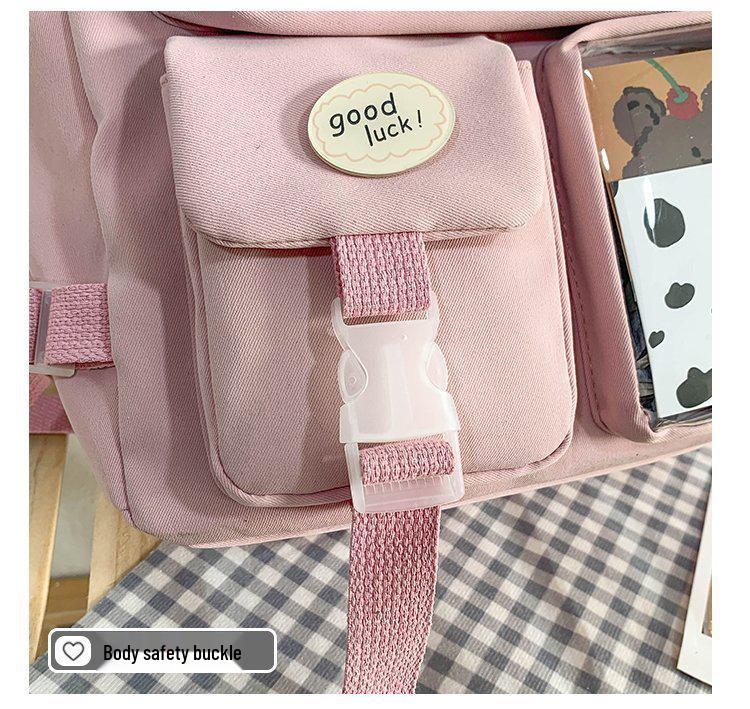 Stylish Large Capacity Korean Ulzzang Cartoon Backpack for Teen Girls