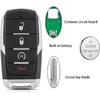 4-Button Smart Key Fob For Dodge Ram 1500 (-2024), 433MHz, FCC ID: OHT-4882056, P/N: 68442907 68291689