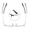 New 2-in-1 Clip-on Polarized Sunglasses with Screwless Spring Temples and a Metal Brow Frame for Nearsightedness