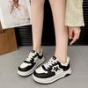 2025 new little white shoes women's popular star shoes fashion casual shoes versatile muffin thick baseplate shoes sports shoes