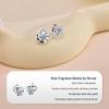 S925 Sterling Silver Rose Stud Earrings for Girls - 2025 Niche Design, Exquisite and Versatile Gift for Girlfriend.