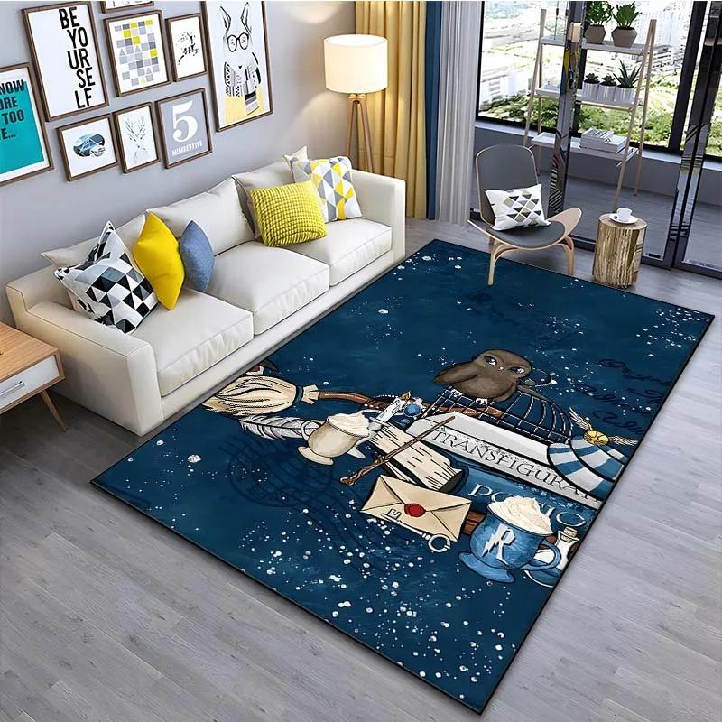 

Funny Magic Pattern Carpet Soft Floor Rug for Kids Living Room Bedroom Sofa Doormat Decoration Non-slip Washable Large Size Mat 40x60cm