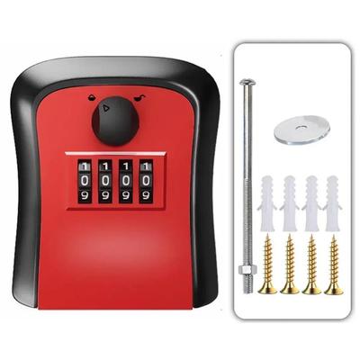 1PC Lock Key Storage Box Montaggio a parete Lock Box esterno per chiavi di casa Key Safe con serratura a combinazione Capacità 5 chiavi