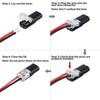 1-100 STÜCK 12V Drahtkabel Einrastverbinder Klemmenverbindungen Verbinder Auto Kfz Stecker