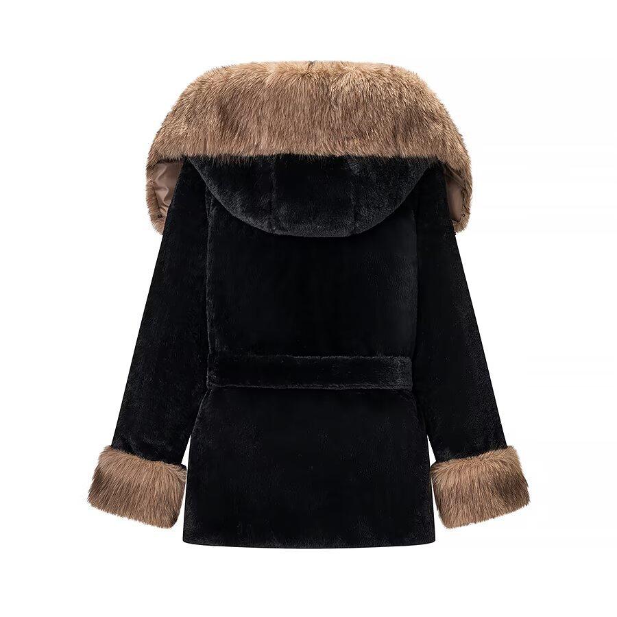 European and American style, new women's clothing, fashionable, casual, versatile, fashionable, fluffy padded jacket