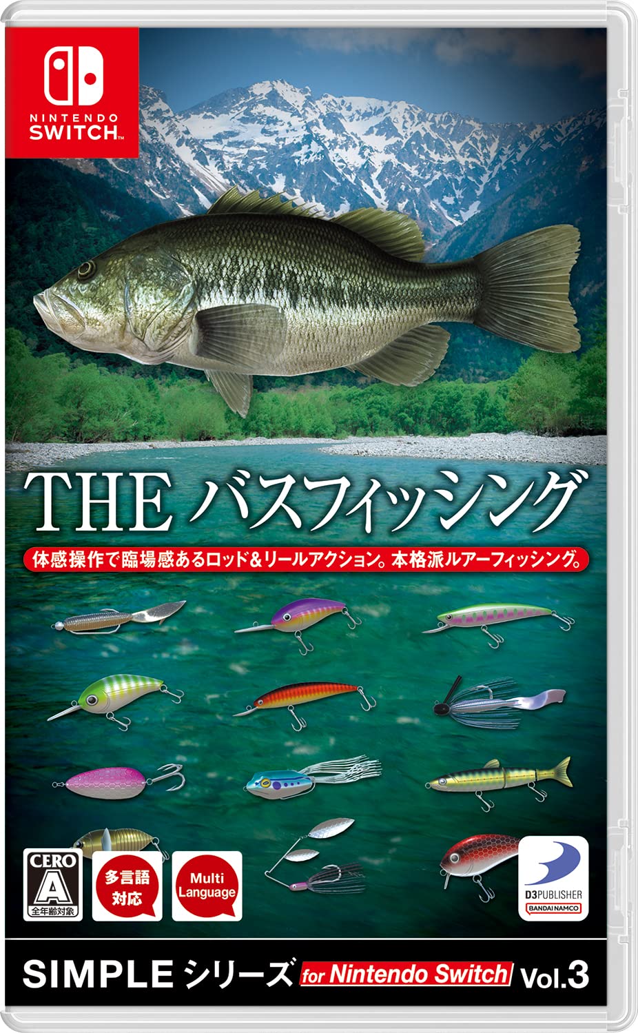 

SIMPLE Series for Nintendo Switch THE Bass Fishing Vol.3 -Switch