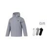 adidas Hooded Sports Casual Zipper Long Sleeve Down Jacket Men Outerwear KQ5503