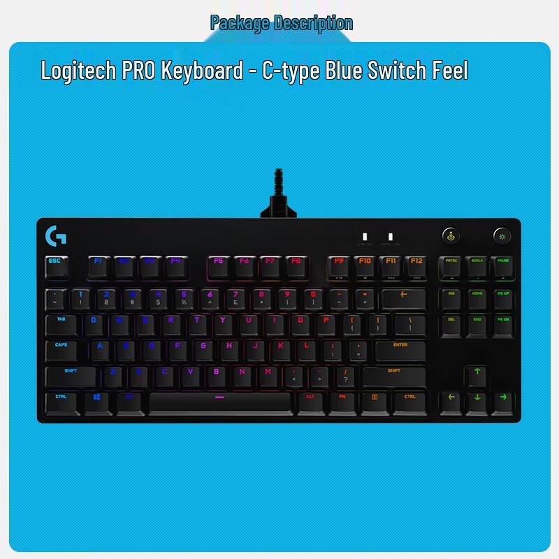 

Logitech G PRO X Wired RGB Mechanical Gaming Keyboard
