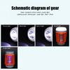 Solar LED Mosquito Killer Lamp Harmless Electric Shock Insect Trap Eco-Friendly Waterproof with Hook for Outdoor Summer Use