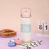 Pastel Color Stainless Steel Vacuum Insulated Travel Tumbler With Straw Lid 24oz Portable Thermos Women Men Outdoor Office