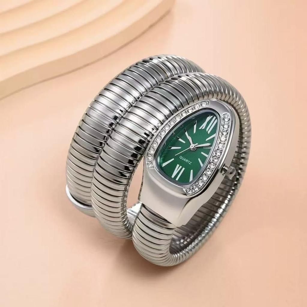 Snake, Ladies Bracelet Watch, Creative Versatile Quartz Watch Personalized Bracelet Watch