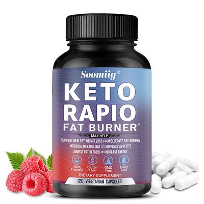 KETO BURN — Capsule per la Perdita di Peso: Bruciagrassi Chetogenico - 120 Capsule
