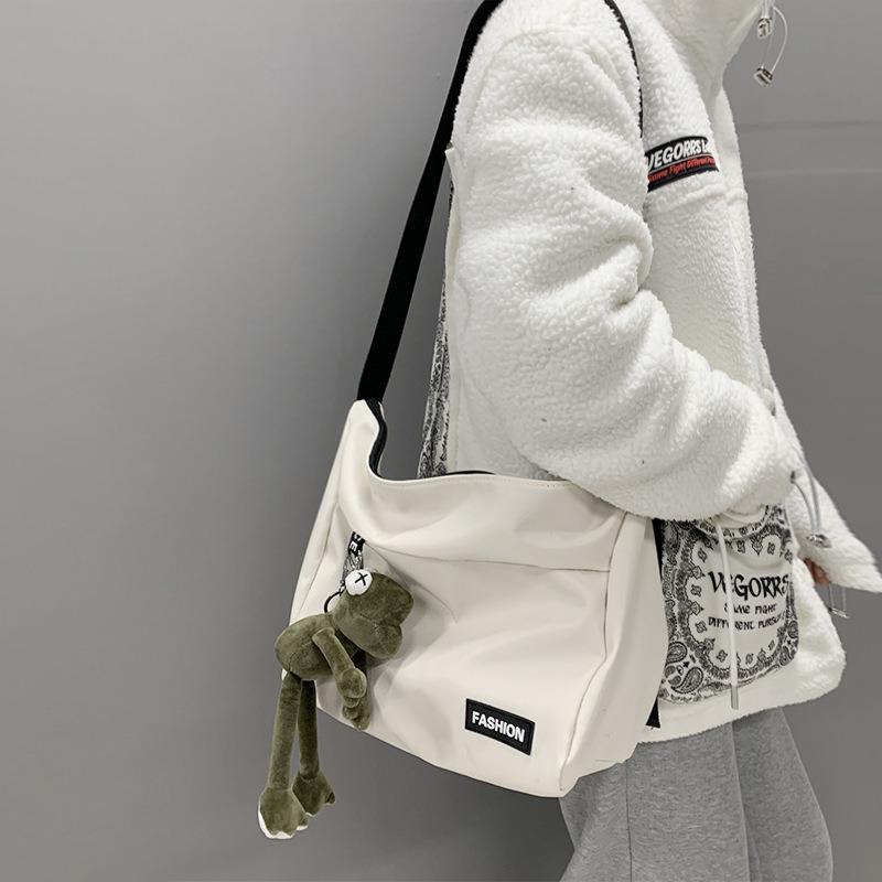 Canvas Bag Women Crossbody Bag Shoulder Workwear Bag Messenger Street Trend