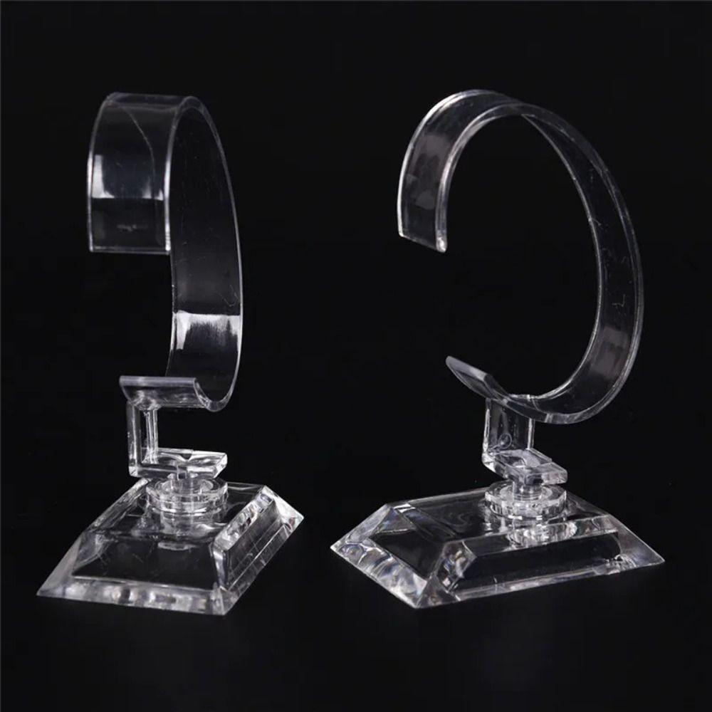 Transparent Watch Holder Stand Bracelet Bangle Watch Display Holder Watch Display Racks Men Women