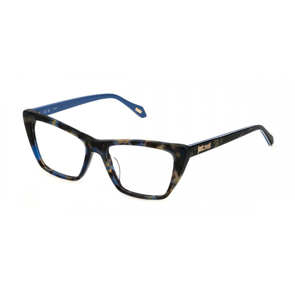 

Just Cavalli Women Eyeglasses Vjc045 09uv Tortoise Brown/Blue/54-16-140