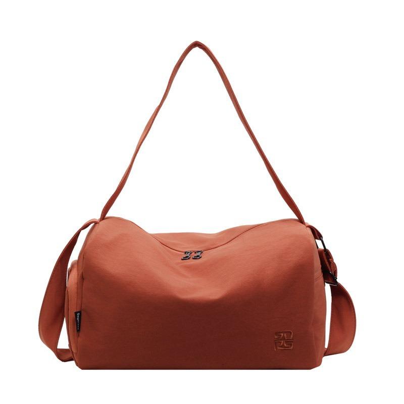 

New lightweight travel bag simple and versatile portable yoga training fitness bag trendy fashion boarding messenger bag оранжевый