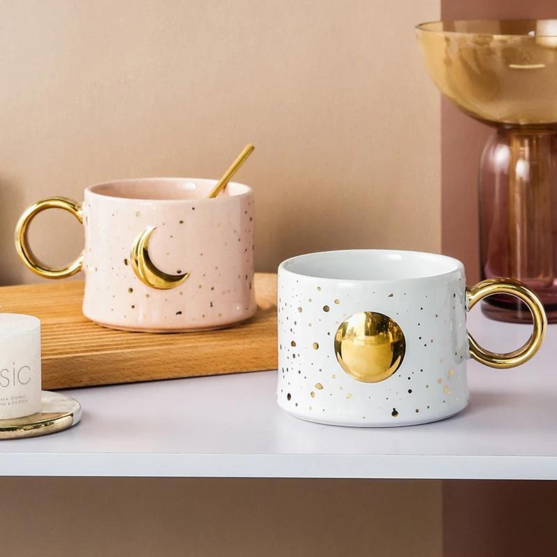 Keramik-Kaffeetasse Kreative Tasse Mond Haferflocken Frühstück Mit Büroküche Milch Paar Freunde Geburtstagsgeschenk