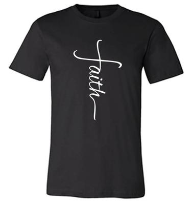Faith Soft Christian Cross T-Shirt