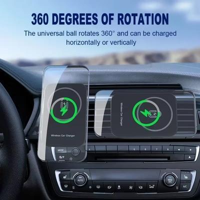 Magnetic Wireless Car Chargers 30W For Magsafe iPhone 16 15 14 13 12 Pro Max Car Charger Air Vent Clip Fast Charging Station