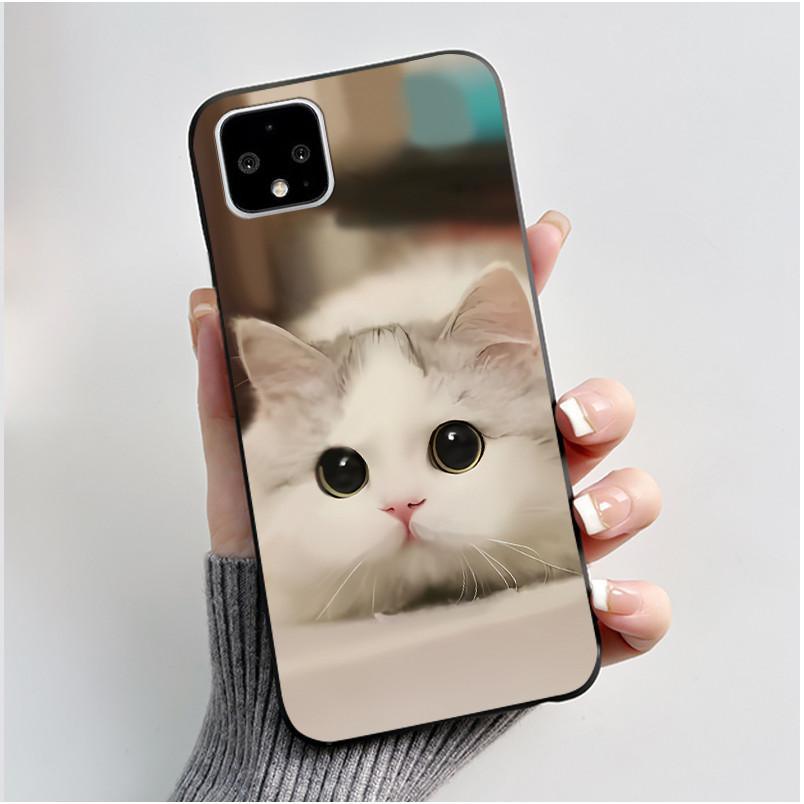 Cute Case For Google Pixel 4/Pixel 4XL Fundas Shell For Pixel 4A 5G 4G/Pixel 5 XL Protective Cover Soft Silicone Cartoon Casing